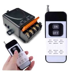 Lavat Garaj Kapısı 1000 Metre Alıcılı 1 Uzaktan Kumanda Ve Röle Kutusu 433 Mhz Radyo Frekanslı 220V-30Amp